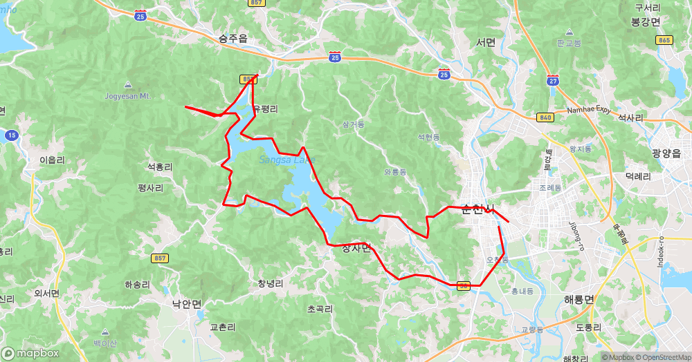 상사호 지도