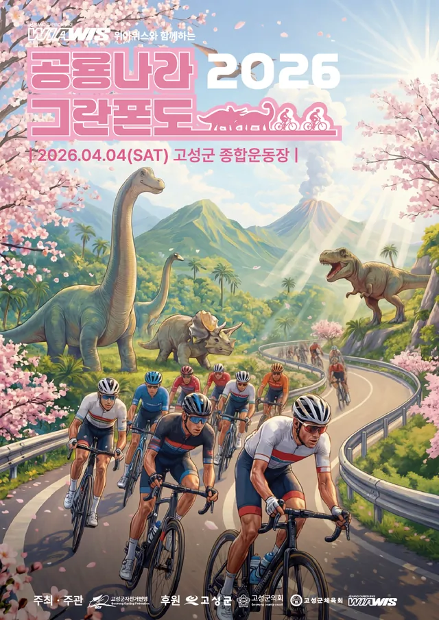 위아위스와 함께하는 2026 공룡나라그란폰도